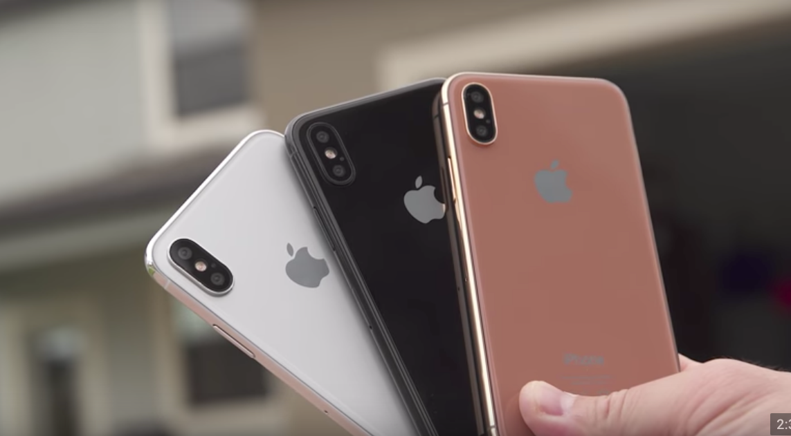 Here’s a Hands-On Look at the iPhone 8 in Black, Silver, and Copper Gold